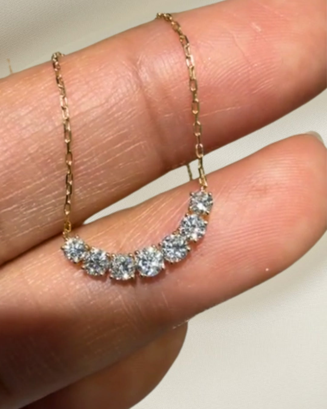 Small LGD Smiley Necklace